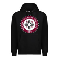 Black nmsu seal Premium Hoodie - artisFamous