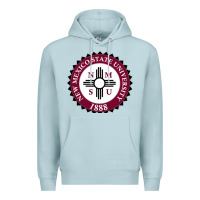 Blue Mist nmsu seal Premium Hoodie - artisFamous