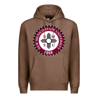 Chestnut nmsu seal Premium Hoodie - artisFamous