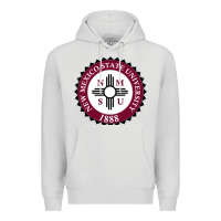 Dove Grey nmsu seal Premium Hoodie - artisFamous
