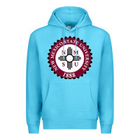 Ocean Blue nmsu seal Premium Hoodie - artisFamous