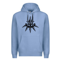 Colony Blue yorha white insignia Premium Hoodie - artisFamous