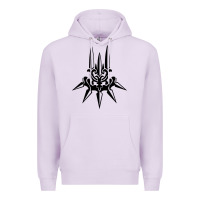Lilac yorha white insignia Premium Hoodie - artisFamous