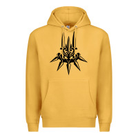 Mustard yorha white insignia Premium Hoodie - artisFamous