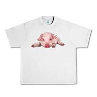 Lunar Rock baby pig Urban Heavy Tee - RanaPortraitStore