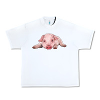 White baby pig Urban Heavy Tee - RanaPortraitStore