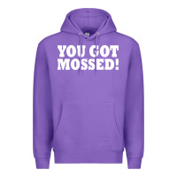 Purple you got mossed Premium Hoodie - artisFamous