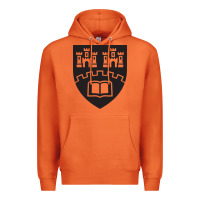 Carrot northumbria university new coat of arms Premium Hoodie - artisFamous
