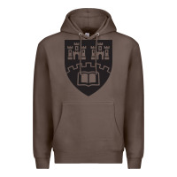 Coffee northumbria university new coat of arms Premium Hoodie - artisFamous