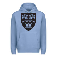 Colony Blue northumbria university new coat of arms Premium Hoodie - artisFamous