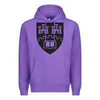 Purple northumbria university new coat of arms Premium Hoodie - artisFamous