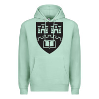 Seafoam northumbria university new coat of arms Premium Hoodie - artisFamous