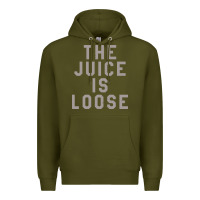 Army Green the juice is loose funny Premium Hoodie - artisFamous