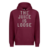 Burgundy the juice is loose funny Premium Hoodie - artisFamous