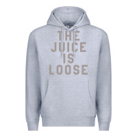 Heather Grey the juice is loose funny Premium Hoodie - artisFamous