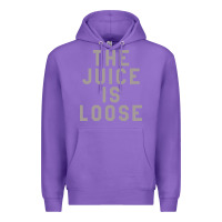 Purple the juice is loose funny Premium Hoodie - artisFamous