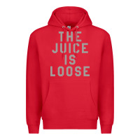 Red the juice is loose funny Premium Hoodie - artisFamous