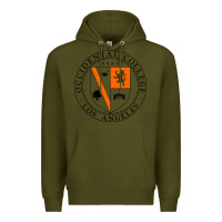 Army Green occidental college Premium Hoodie - artisFamous