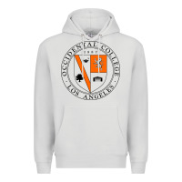 Dove Grey occidental college Premium Hoodie - artisFamous