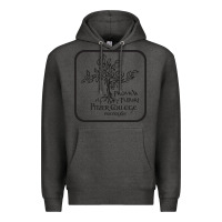 Charcoal Heather pitzer college seal, cali Premium Hoodie - artisFamous