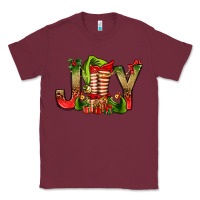 Burgundy joy christmas with elf bbs Classic Tee - BundleAndBundleShop