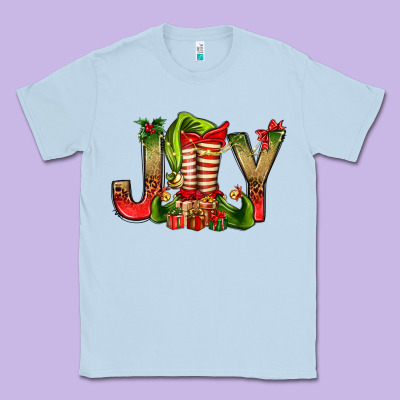 Joy Christmas With Elf Bbs Classic Tee Designed By Bundleandbundleshop