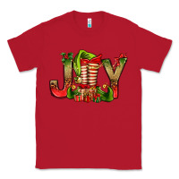 Red joy christmas with elf bbs Classic Tee - BundleAndBundleShop