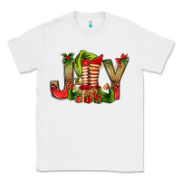 White joy christmas with elf bbs Classic Tee - BundleAndBundleShop