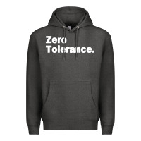 Charcoal Heather zero tolerance Premium Hoodie - artisFamous