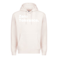 Pale Pink zero tolerance Premium Hoodie - artisFamous