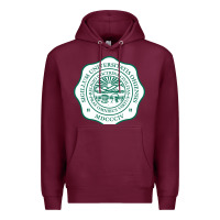 Burgundy ohio university Premium Hoodie - artisFamous