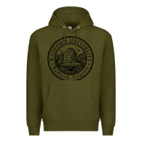 Army Green radford university Premium Hoodie - artisFamous