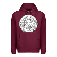 Burgundy rice university Premium Hoodie - artisFamous