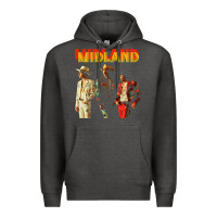Charcoal Heather midland Premium Hoodie - artisFamous