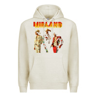 Oatmeal Heather midland Premium Hoodie - artisFamous