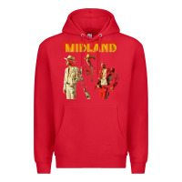 Red midland Premium Hoodie - artisFamous