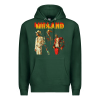 Sports Green midland Premium Hoodie - artisFamous