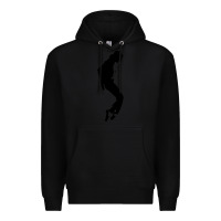 Black michael jackson Premium Hoodie - artisFamous