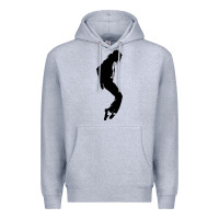 Heather Grey michael jackson Premium Hoodie - artisFamous