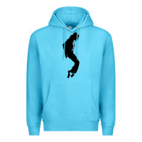 Ocean Blue michael jackson Premium Hoodie - artisFamous