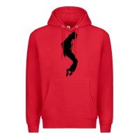 Red michael jackson Premium Hoodie - artisFamous