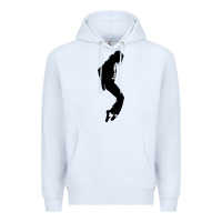 White michael jackson Premium Hoodie - artisFamous
