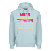 Blue Mist model funniest isn't a jobtitle Premium Hoodie - artisFamous