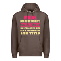 Coffee model funniest isn't a jobtitle Premium Hoodie - artisFamous