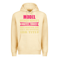 Pina Colada model funniest isn't a jobtitle Premium Hoodie - artisFamous