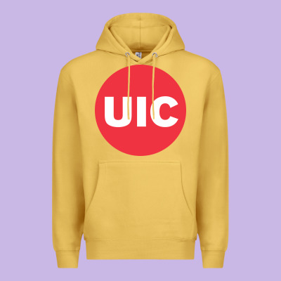 University Of Illinois At Chicago Circle Premium Hoodie Designed By Artisfamous