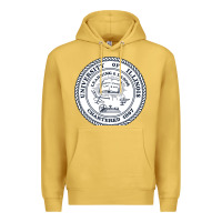 Antique Gold university of illinois Premium Hoodie - artisFamous