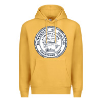 Mustard university of illinois Premium Hoodie - artisFamous