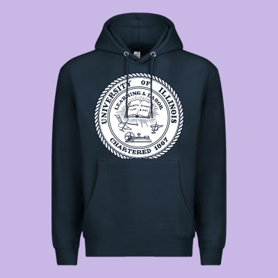 University Of Illinois Premium Hoodie Designed By Artisfamous