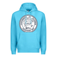 Ocean Blue university of illinois Premium Hoodie - artisFamous